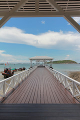 Obraz premium wooden jetty