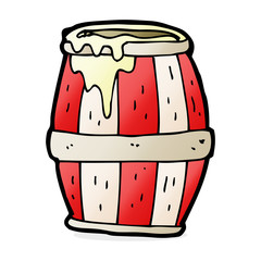 cartoon barrel