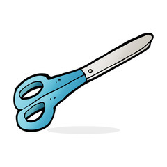 cartoon scissors