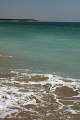 empty beach on the Black Sea