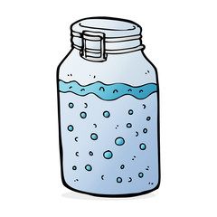 cartoon jar