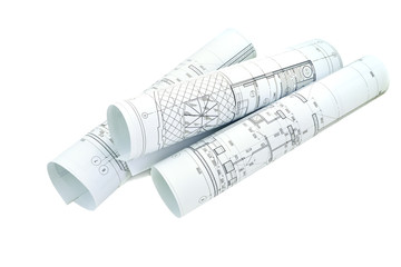 Isolation  of the drawings project for engineering work