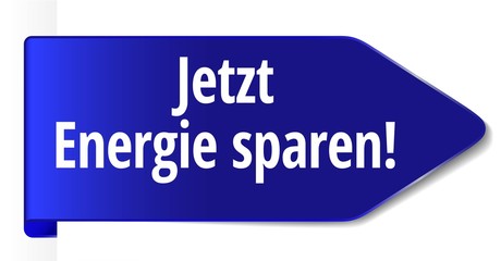 Jetzt Energie sparen