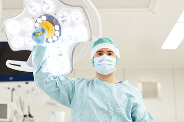 Fototapeta na wymiar surgeon in operating room at hospital