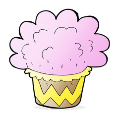 cartoon cupcake