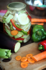 pickled vegetables