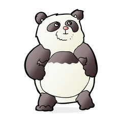 cartoon panda