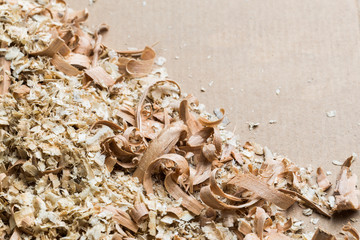 Wood shavings