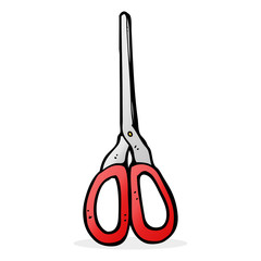 cartoon scissors