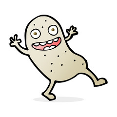 Fototapeta premium cartoon potato
