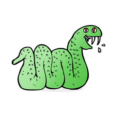 cartoon snake