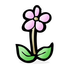 cartoon flower