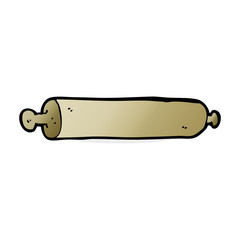 cartoon rolling pin