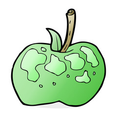 cartoon apple