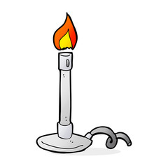 cartoon bunsen burner