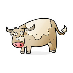 cartoon cow