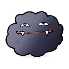 cartoon vampire cloud
