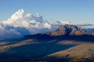 Andean High Altitude Landscape of Ecuador