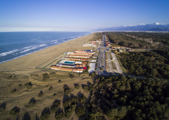 Obraz premium Marina di Torre del Lago, Viareggio