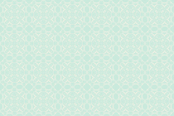 Green background in Victorian style