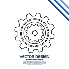 gears icon design 