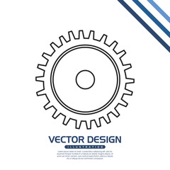 gears icon design 