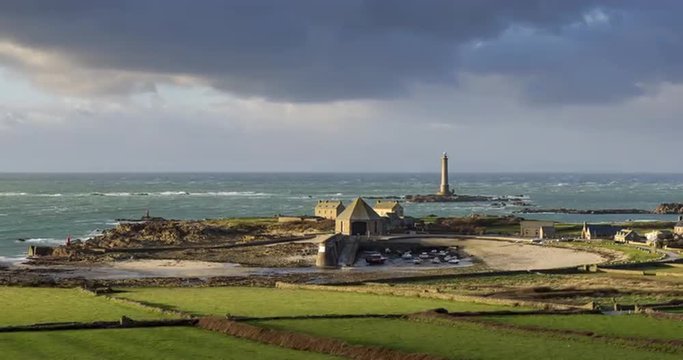 4K Timelapse Sequence of Goury, France