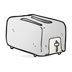 cartoon toaster