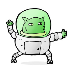 cartoon alien