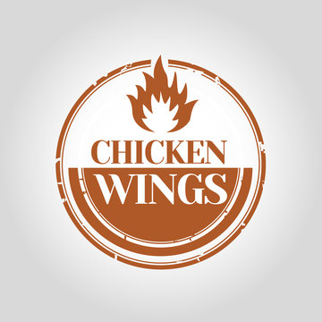 Chicken Wings stamp