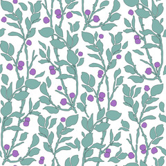 Floral seamless pattern.