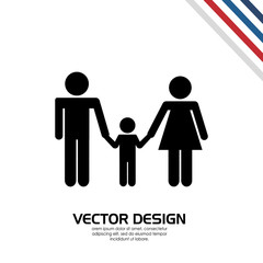 family silhouette design 