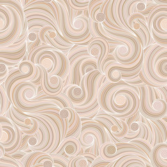 Doodle seamless background. Hand drawing doodle.