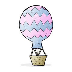 cartoon hot air balloon
