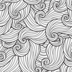 Seamless Pattern for coloring book.
