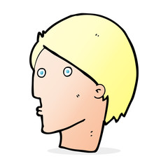 cartoon surprised face