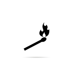 Icon of burning matches.