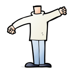 cartoon body waving arms (mix and match cartoons or add own phot