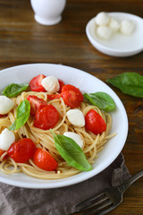 italian pasta with tomatoes