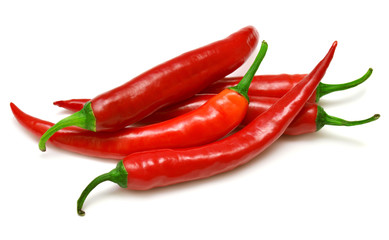 Red chili peppers