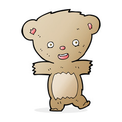 cartoon teddy bear
