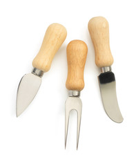 cheese knife isolated on white