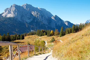 Wanderweg in den Bergen