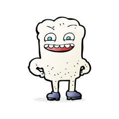 cartoon happy tooth