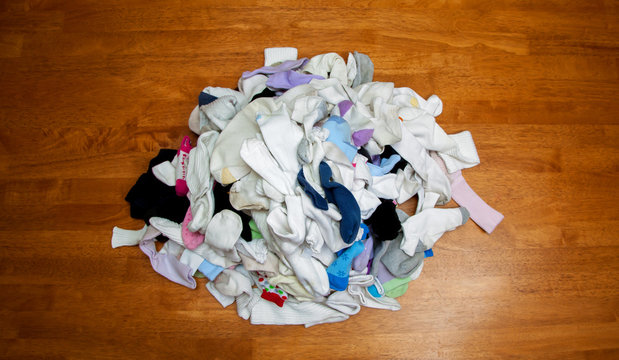 Sock Pile From Above