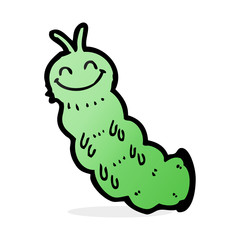 cartoon caterpillar