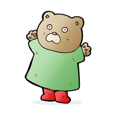 funny cartoon bear
