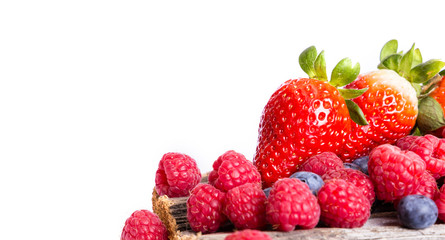 Freigestellte Früchte - Gesundes Obst