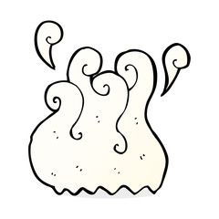 Obraz premium steam cartoon element