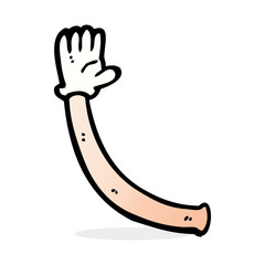cartoon arm